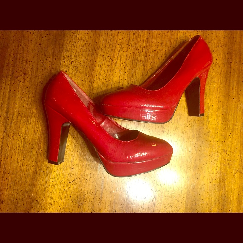 Red Cloudwalkers Heels